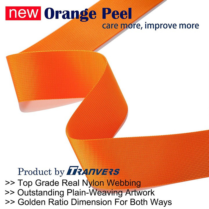 Dây buộc vali đôi chữ thập free size SAFEBET_Cam