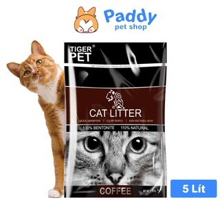 Cát Vệ Sinh Tiger 5 lít cho mèo 3 Mùi Hương