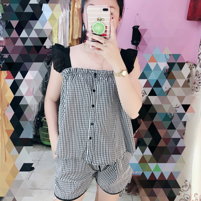 Bộ ngủ thô cánh tiên