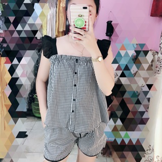 Bộ ngủ thô cánh tiên