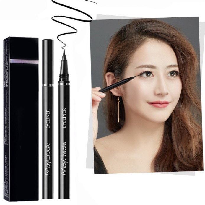 Bút kẻ mắt chống nước Maycreate Eyeliner MKM1