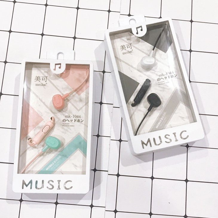 tai nghe màu pastel Music MK-1044/1060 MI- 535 tai nghe dễ thương