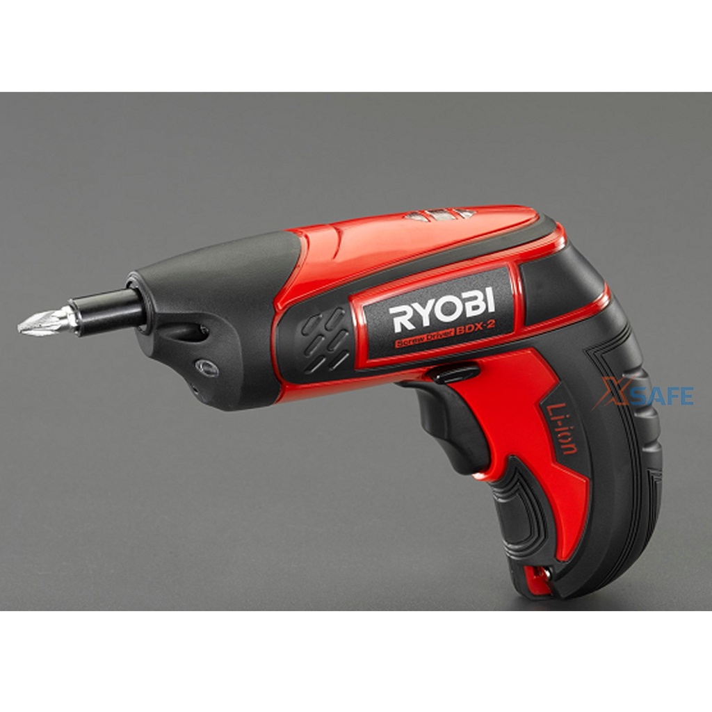 Máy vặn vít cầm tay 3.6V RYOBI BDX-2 Tốc độ không tải lên tới 180rpm, máy nhỏ gọn dễ dàng cất giữ, di chuyển