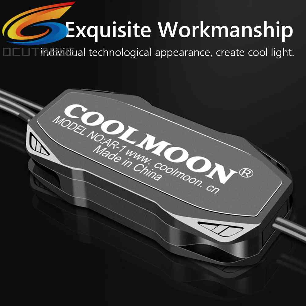 Cáp ĐiềU KhiểN COOLMOON AR-1 5V 3 Pin Sang SATA ARGB Cho Dây ĐèN QuạT