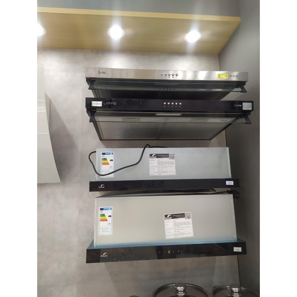 Máy hút mùi  Bauer BC 7002T bảo hành tại nhà trên toàn quốc