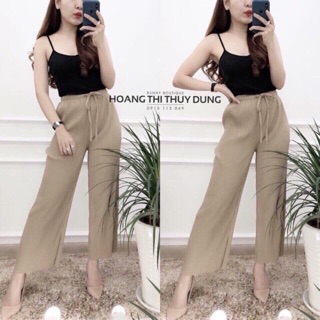 Quần tăm ống rộng quảng châu siêu mát