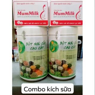 Combo 2 ngũ cốc việt lộc + 2 cốm lợi sữa