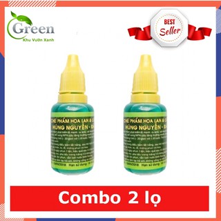 - Combo 2 lọ chế phẩm hoa lan cây cảnh Hùng Nguyễn - 20ml/lọ cty chính hãng.