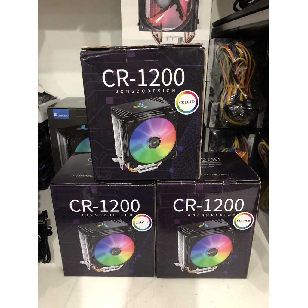 [Quạt Tản Nhiệt mới 2023] Fan CPU Jonsbo CR-1200 CR1200 Led RGB - Hỗ trợ thêm Socket 1200, 1700