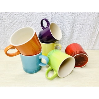 Cốc uống nước, trà, cà phê bằng gốm tráng men màu sắc cầu vồng độc đáo phong cách châu Âu