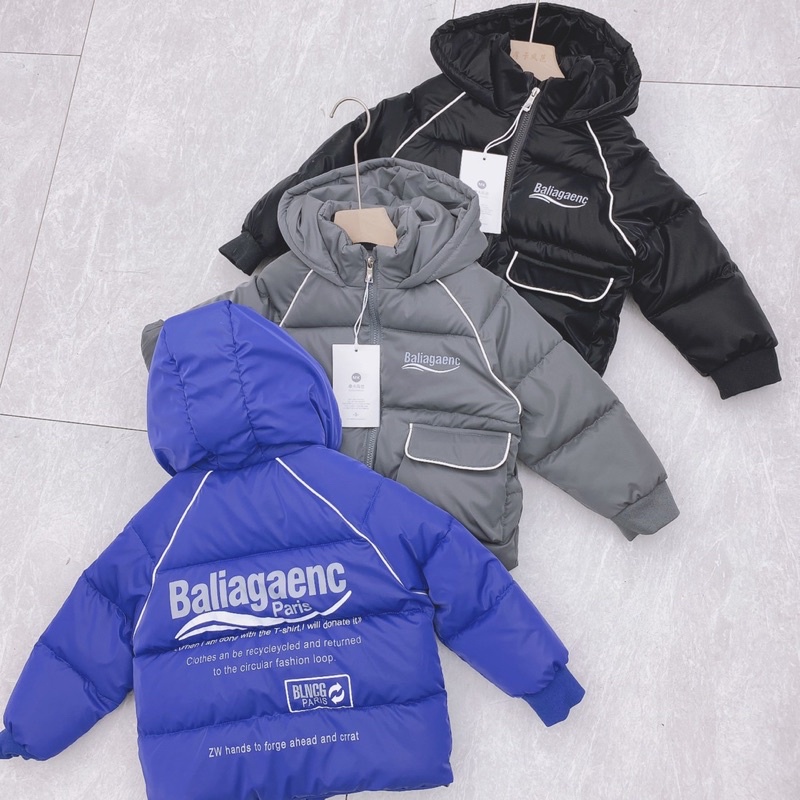 Áo Phao Cho Bé Trai,Hàng Quảng Châu Cao Cấp Cho Bé Từ 4-9 Tuổi-Bishopkid