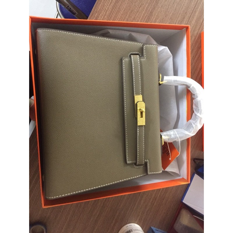 Túi Kellyyyyyy tag đồng size 20, 25 chất siêu đẹp tặng kèm khăn lụa(không hộp) | BigBuy360 - bigbuy360.vn