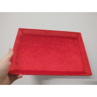 Khay nhung trũng kích thước 19cm x 27cm