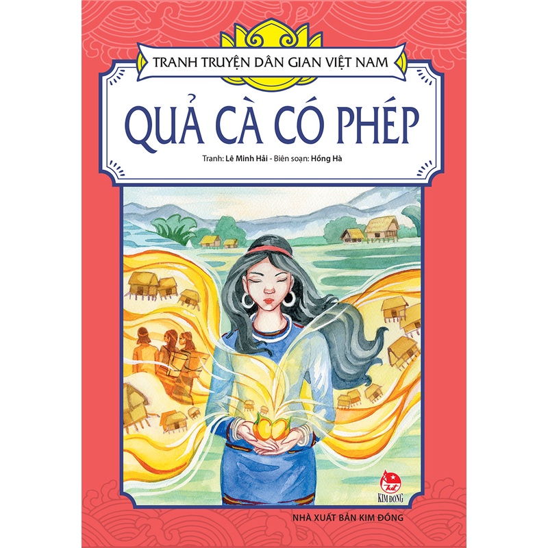 Sách - Tranh truyện dân gian Việt Nam - Quả cà có phép
