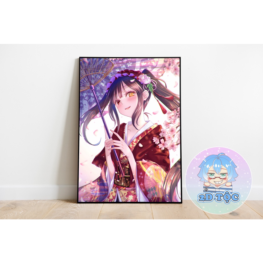 TRANH POSTER A3 TOKISAKI KURUMI (7) ANIME MANGA DATE A LIVE CHẤT LIỆU GIẤY CAO CẤP - 2D TỘC SHOP