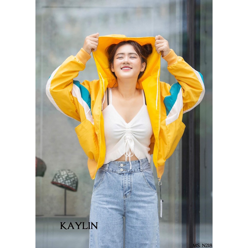 Áo Khoác Dù Vải Ngoại 2 Lớp Phối Màu (kèm ảnh thật) - DTP18 - MUA NGAY