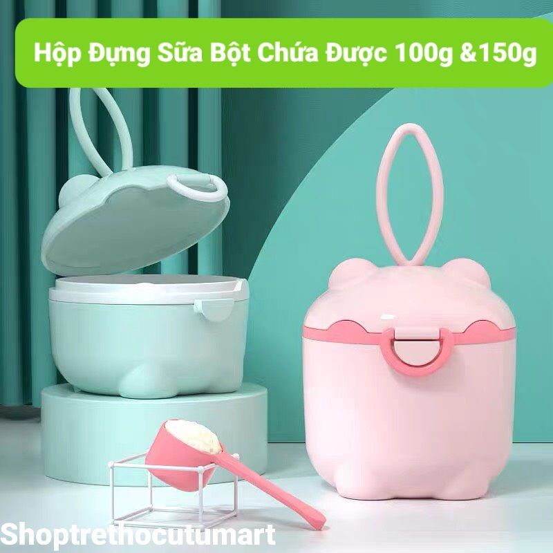 Hộp đựng sữa bột tiện dụng cho bé khi đi chơi, đi du lịch cùng gia đình