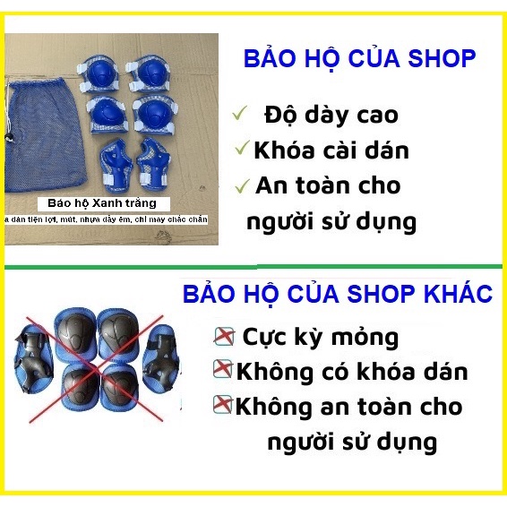 Giầy Trượt Patin Cao Cấp Trẻ Em Người Lớn, Bánh Cao Su