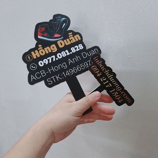 Hashtag mini cầm tay -  In Bạch Dương