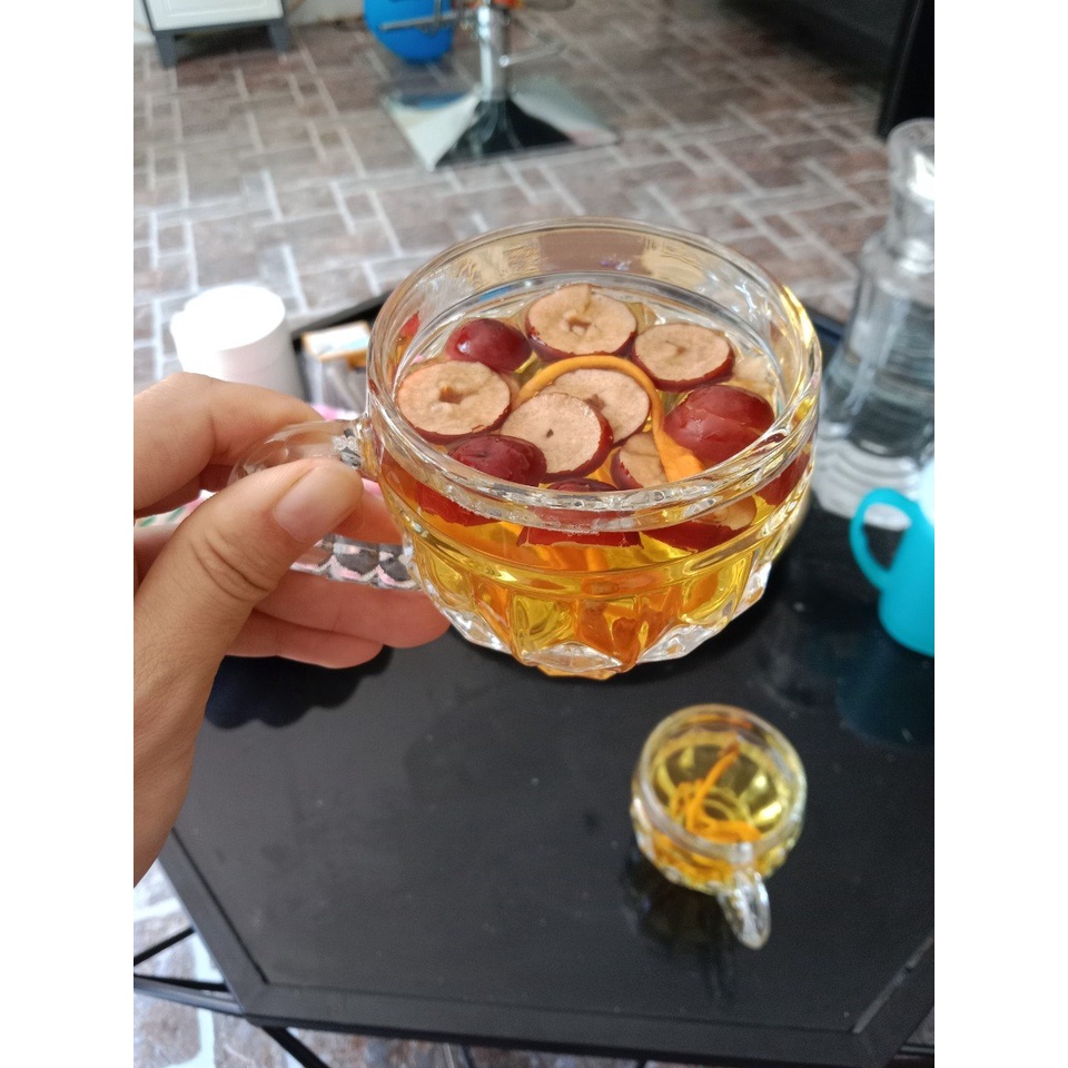 [HÀNG LOẠI 1] Combo 1 hộp đông trùng hạ thảo sấy thăng hoa Nguyên Phát 12.5gram + 1 hộp táo đỏ Tân Cương 100g