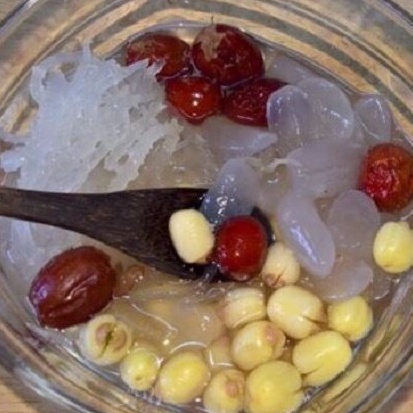 Rong Sụn Khô,Rong Trắng Khô, Sụn Rong Biển  Nấu Chè , Làm Gỏi, Thạch Rau Câu Nha Trang-500g AnKanFood