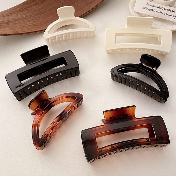 Kẹp tóc răng cá mập đơn giản thời trang Hàn Quốc cổ điển