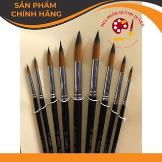 Bộ bút lông nhọn Bomega - bộ 9 cây