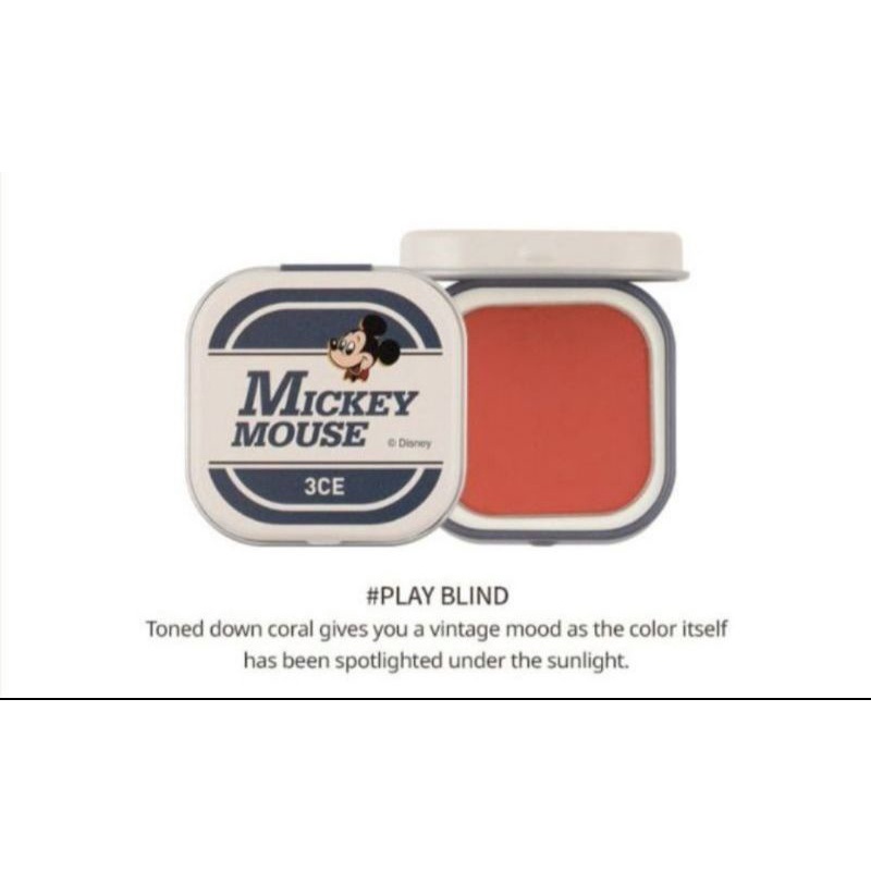 Son dưỡng, má hồng 3ce mickey