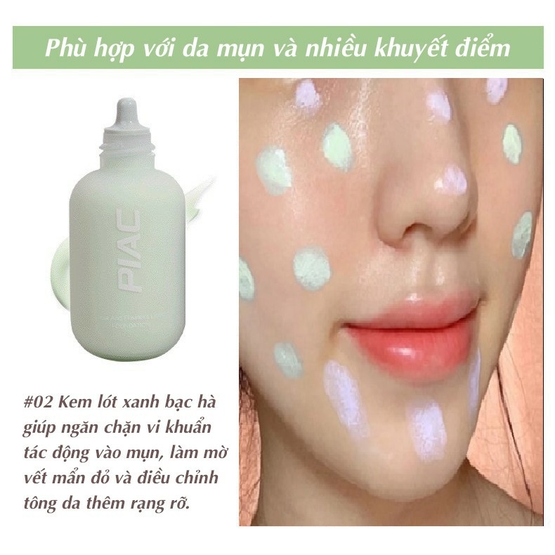 Kem lót PIAC che khuyết điểm, trắng da nâng tông, kiềm dầu | BigBuy360 - bigbuy360.vn