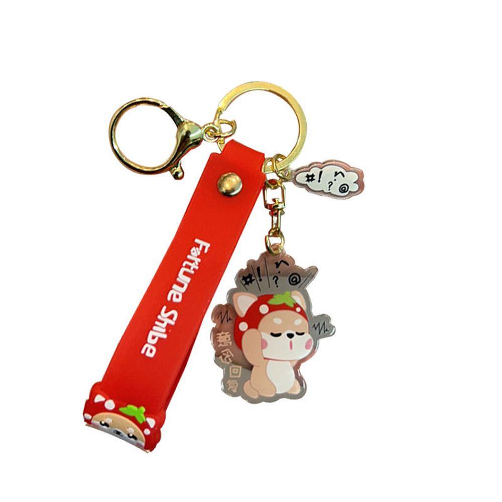 Móc Khóa Hình Chú Chó Shiba Inu Dễ Thương Sáng Tạo