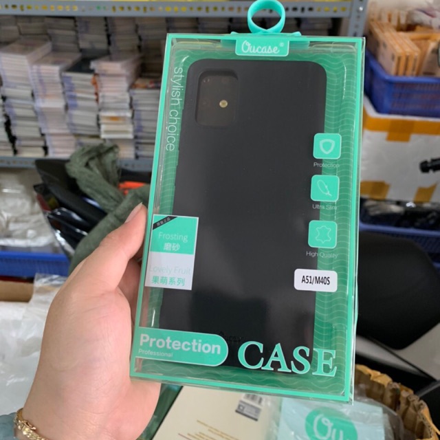 Ốp lưng Ou case Galaxy A51/M40S màu đen