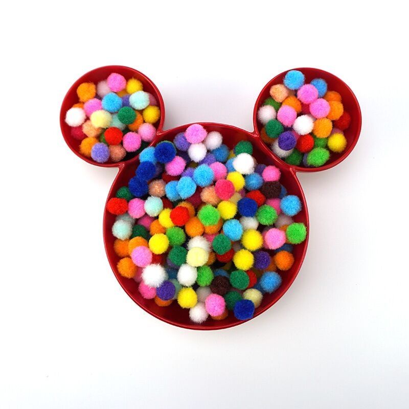 Pom Pom Nhiều Màu Sắc