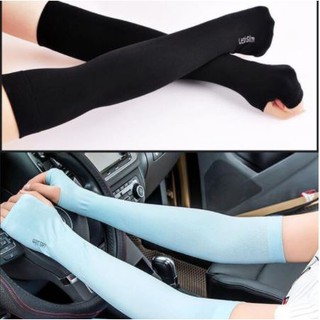 Găng tay chống nắng xỏ ngón Let's Slim
