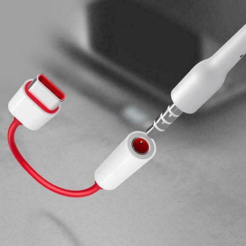 Cáp chuyển đổi âm thanh type C sang 3.5mm cho Oneplus 8 7 Pro Mi 10 9