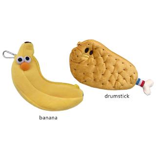 Túi Đựng Bút Nhồi Bông Hình Quả Chuối Đáng Yêu