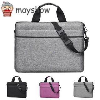 MAYSHOW 14 15.6inch Universal Handbag Ultra Thin Shoulder Bag Laptop Sleeve Case New Fashion Shockproof Large Capacity Protective Pouch Notebook Cover/Multicolor