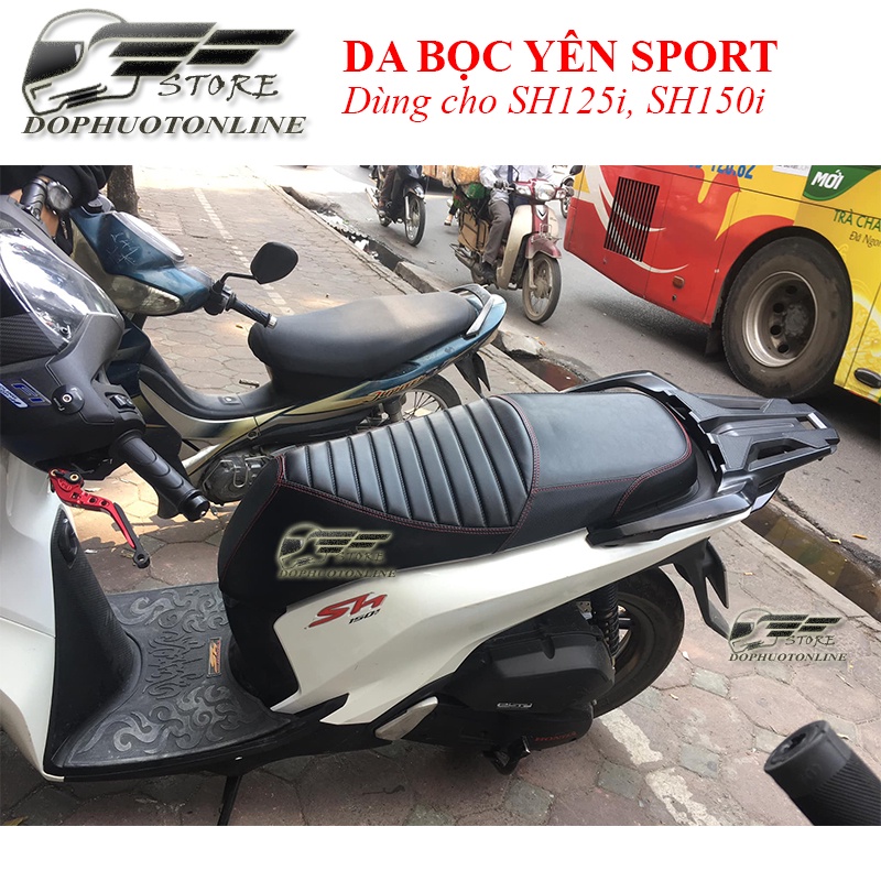 Vỏ Da Bọc Yên SH 2015 - 2014 Kiểu Dáng Thể Thao