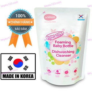 Túi 500ml / nước rửa bình sữa unimom um871197 hàn quốc