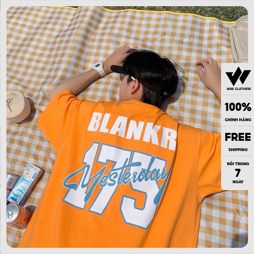 Áo thun tay lỡ unisex form rộng WIIS 175 phông rộng nam nữ phong cách oversize ulzzang