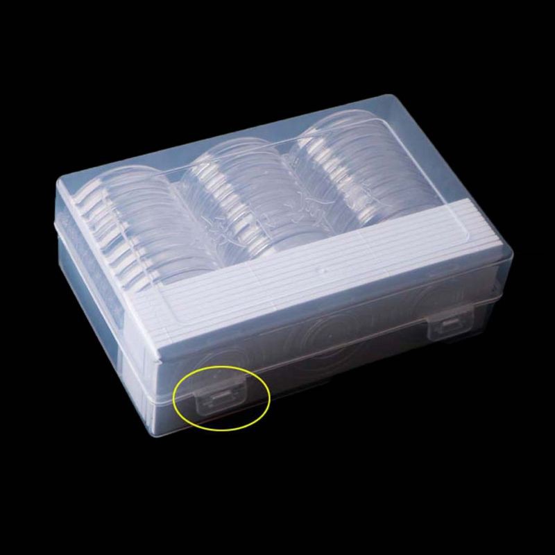 Set 30 Hộp Đựng Tiền Xu 46mm