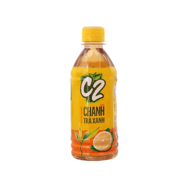 LỐC 6 CHAI TRÀ XANH C2 HƯƠNG CHANH/ TÁO 360ML