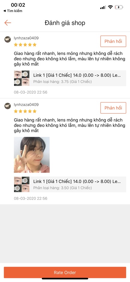 [Sale] [FREESHIP đơn từ 0đ] Link 2 (Giá 1 Chiếc) 14.0 (0.00->8.00) Lens C2 Brown - Kính Áp Tròng cao cấp