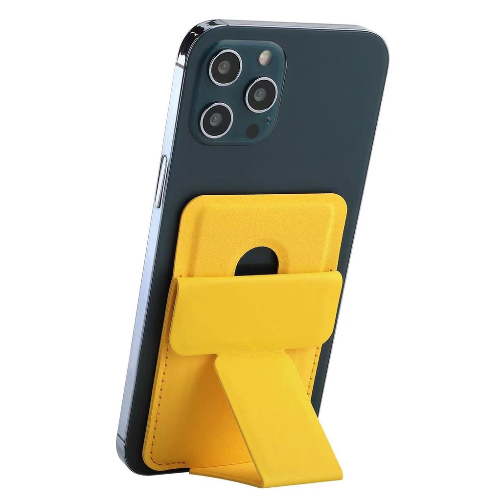 Ốp Điện Thoại Da Nam Châm Đứng Có Ngăn Đựng Thẻ Dành Cho Iphone 14 12 13 Pro Max Mini Plus