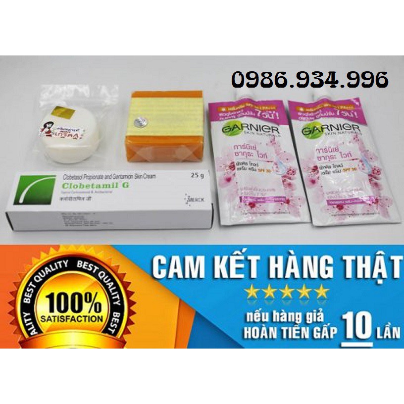 Bộ Nám Tàn Nhang Clobetamil G Thái Lan