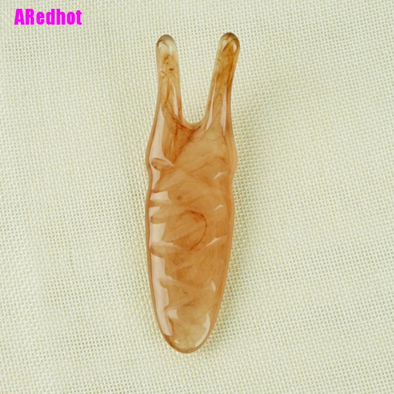 (Hàng Mới Về) Dụng Cụ Gua Sha Hình Con Sâu Bằng Nhựa Tiện Lợi