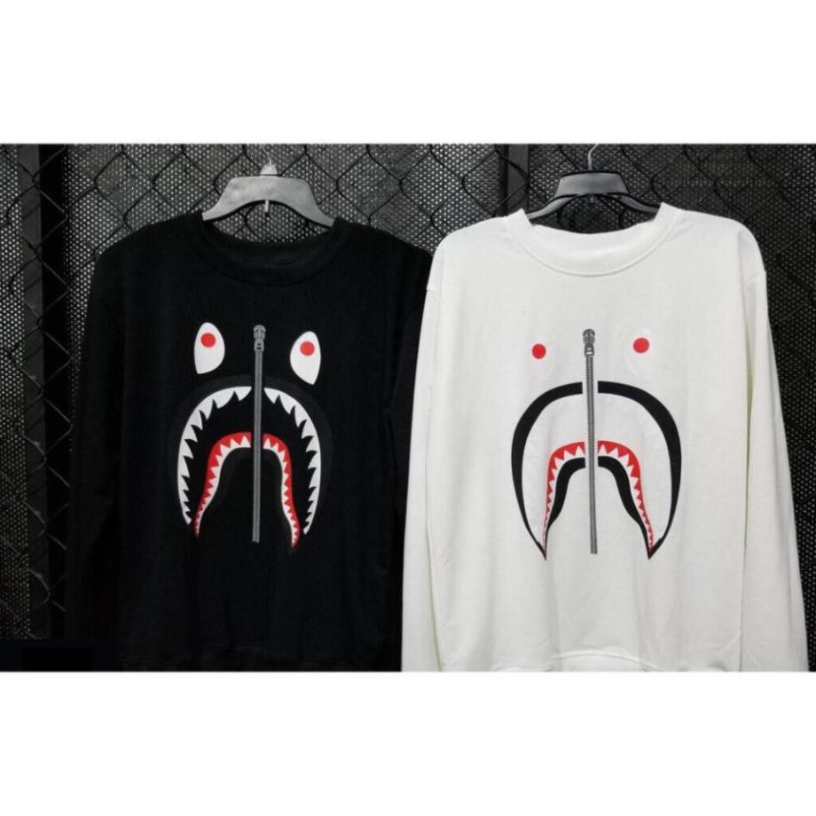 SALE- "RẺ VÔ ĐỊCH" có bigsize đến hơn 100kg vải nỉ bông dày mịn ÁO SWEATER TEE BAPE 11 CAO CẤP - LIMITED