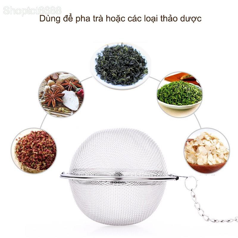 Bộ lọc pha trà inox 304 dạng lưới D35-D45-D60-D80 (Kho hàng Hà nội)