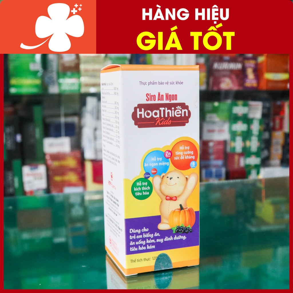 SIRO ĂN NGON HOA THIÊN kids– Hỗ trợ giúp trẻ ăn ngon, tăng cân đạt chuẩn