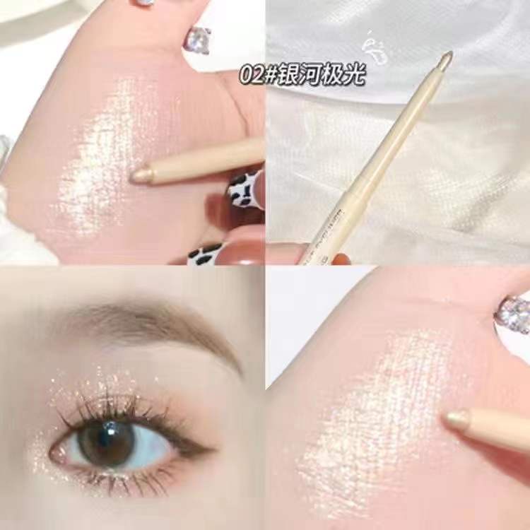 Sweet Mint  Mắt Bắt Sáng Màu Trắng Nhũ ánh Ngọc Trai Lâu Trôi Chống Thấm Nước