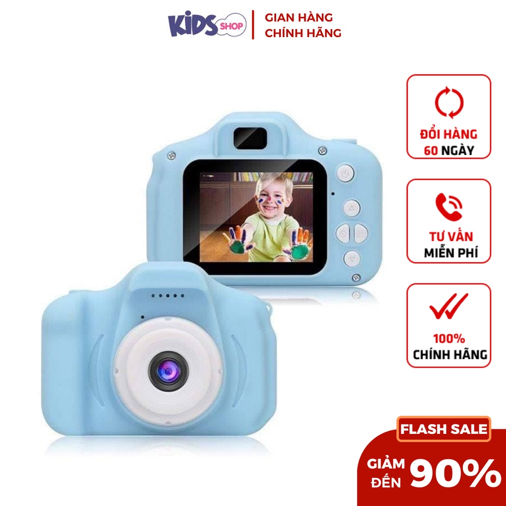 Đồ Chơi Máy Ảnh Kích Thích Trí Tuệ Cho Bé Camera Mini Chụp Ảnh Quay Phim